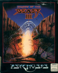 Shadow of the Beast III Amiga US box art